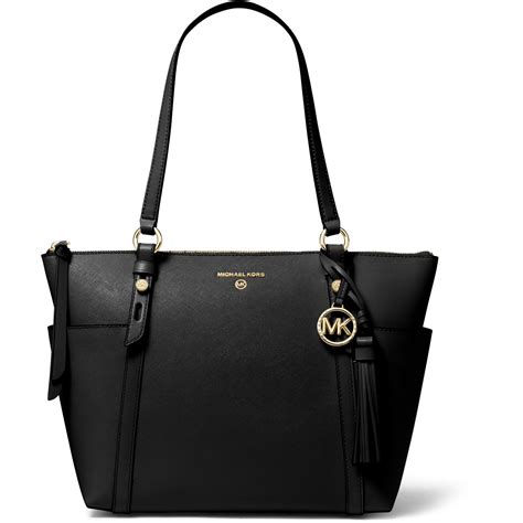 michael kors sady tote black|michael kors sullivan medium tote.